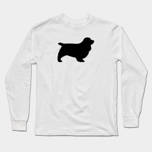 Sussex Spaniel Silhouette Long Sleeve T-Shirt